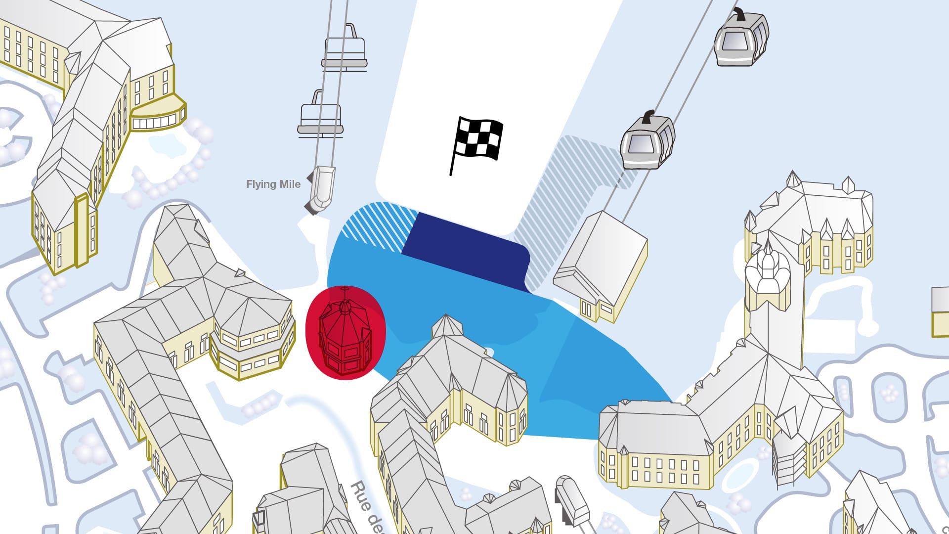 Plan des zones